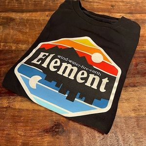 Element Mountain Sunset T shirt Men’s small